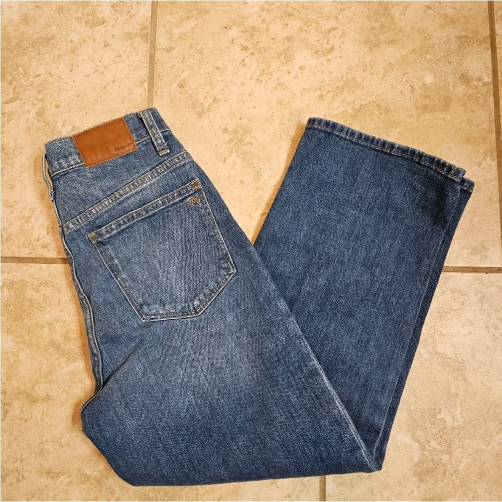 Madewell Slim Wide-Leg Crop Denim - Picture 3 of 4